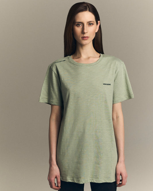 "This Shirt Saves Dogs." OVERSIZE T-shirt – Yeşil