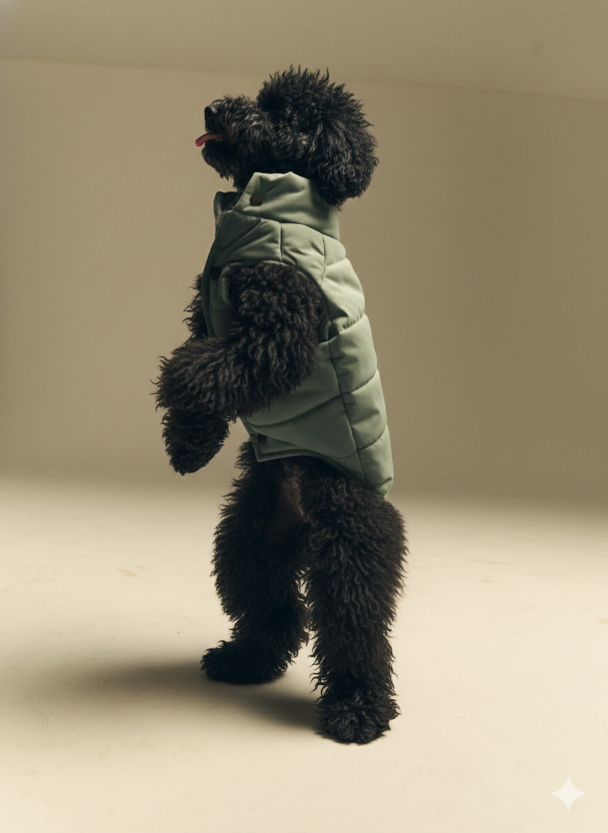 Mons Bons Puffer Yelek - Yeşil