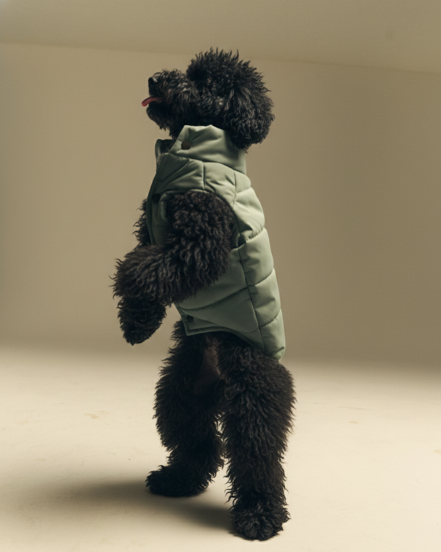 Mons Bons Puffer Yelek - Yeşil