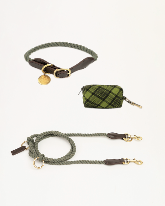 3lü Yürüyüş Seti Haki