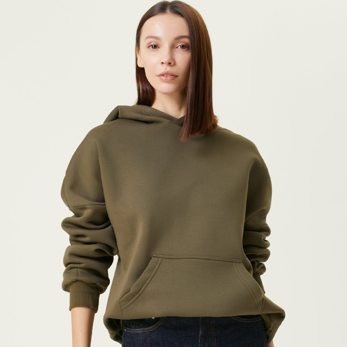 MB: Scott Oversize Hoodie Haki