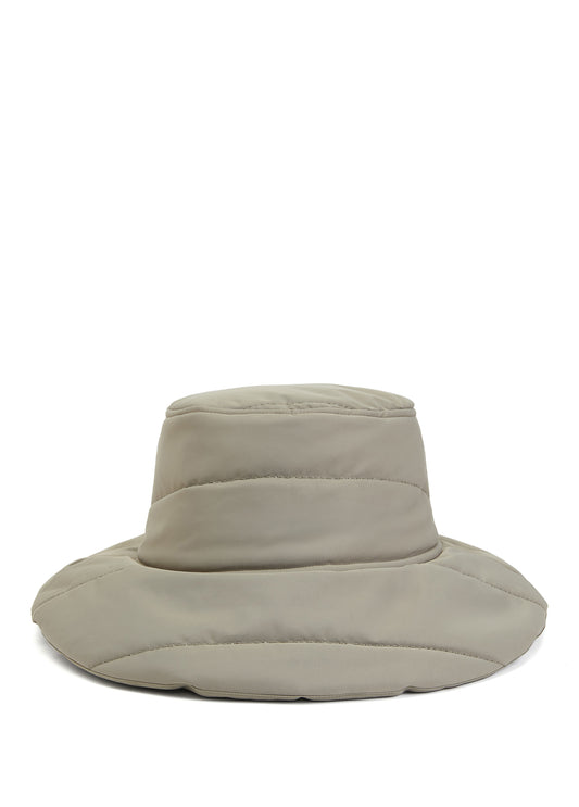 Puffer Bucket Şapka - Bej