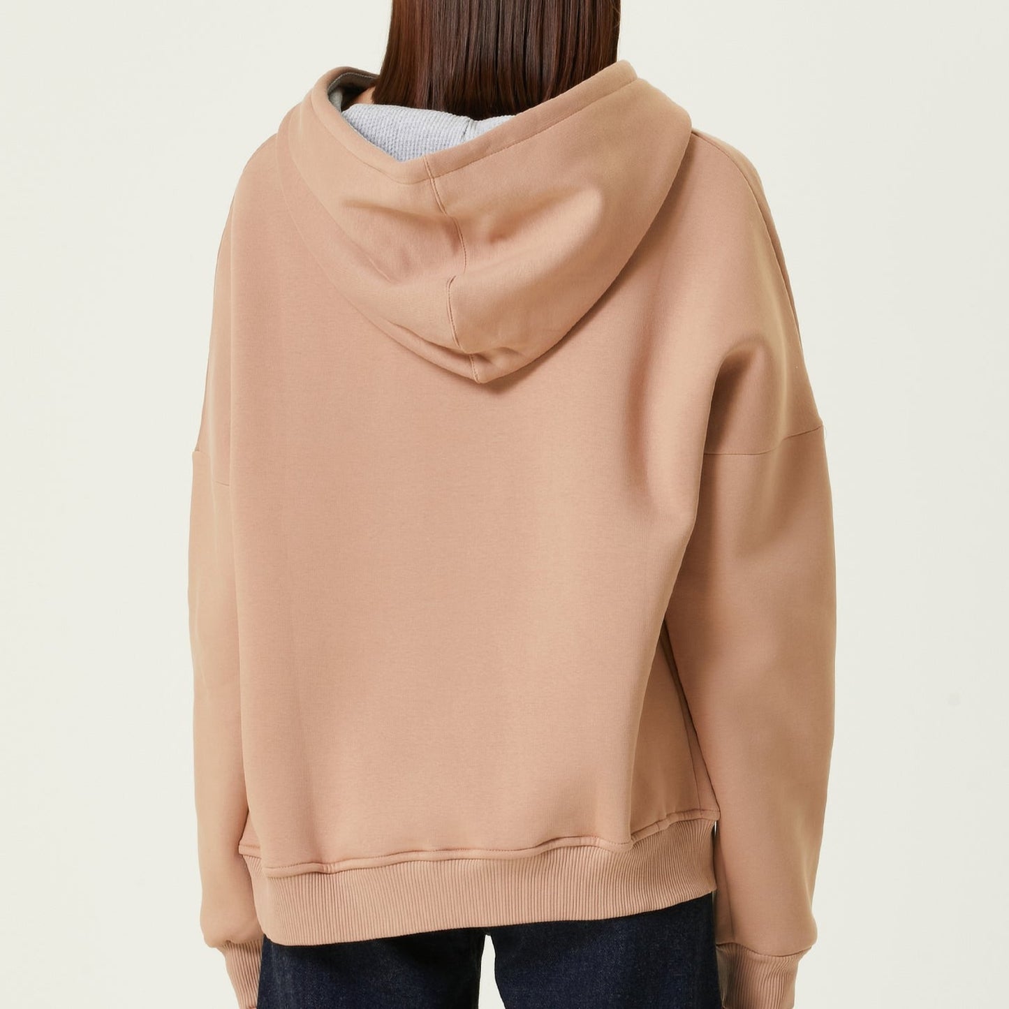 MB: Scott Oversize Hoodie Pudra