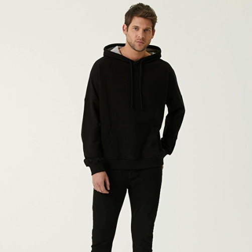 MB: Scott Oversize Hoodie Siyah