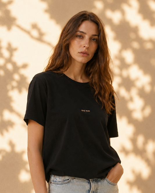 Oversize T-shirt "dog mom"