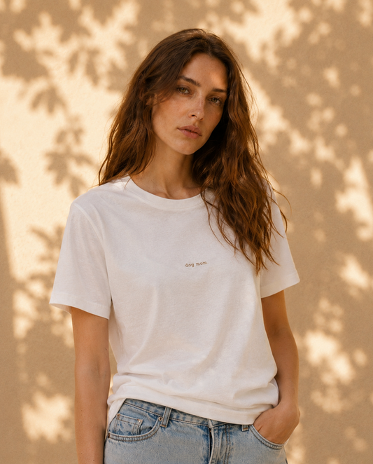 Oversize T-shirt "dog mom"