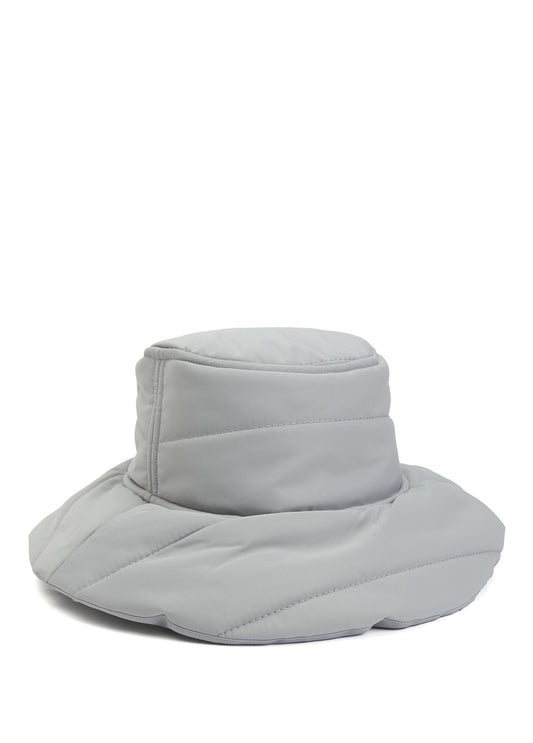 Puffer Bucket Şapka - Gri