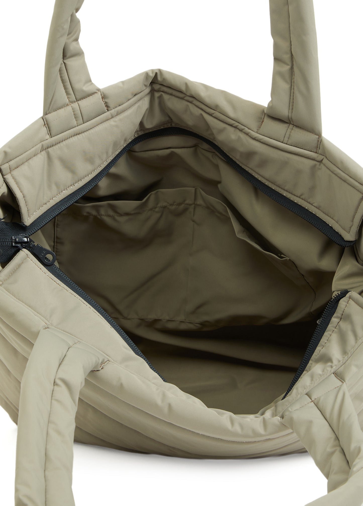 Puffer Tote Bag Bej