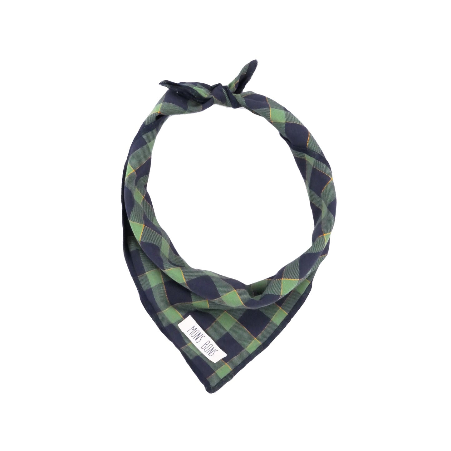 Black & Green Pet Bandana - Yılbaşı Özel