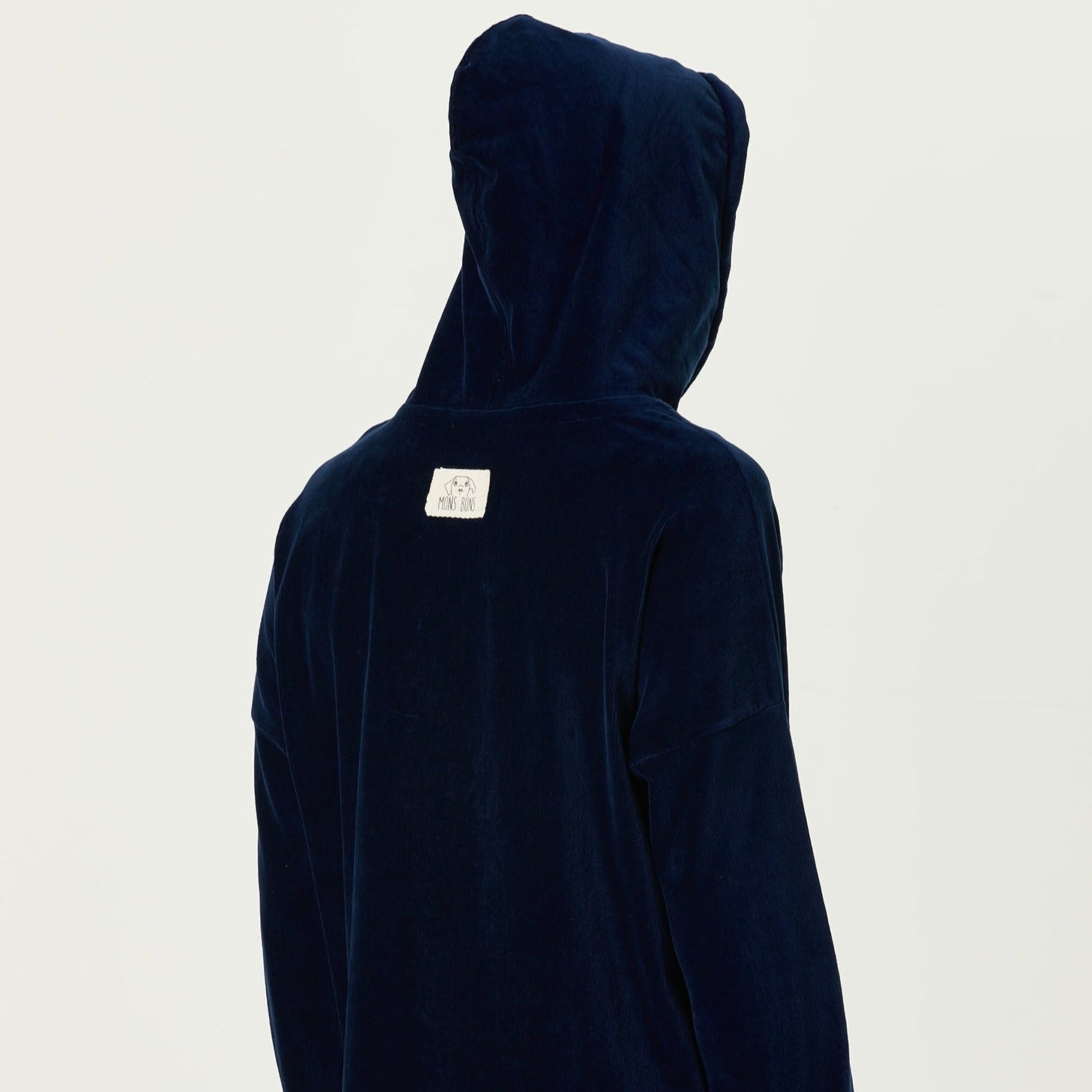 MB: Velvet Oversize Hoodie - MONS BONS
