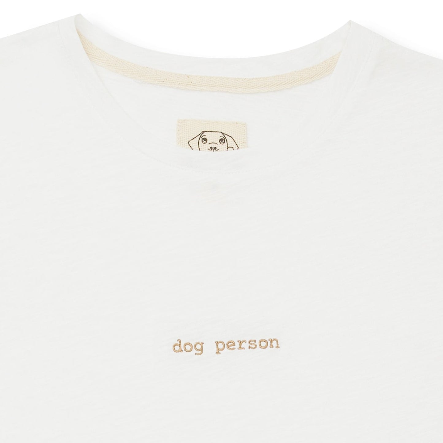 Oversize T-shirt "dog person"